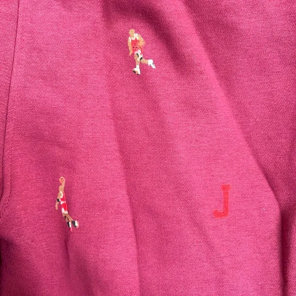 Jordan Maroon Tracksuit with Jordan Accents - Picture 5 of 8